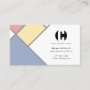 Buscar mondrian tarjetas de visita Minimalista