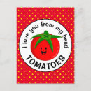 Buscar mi tomate feliz postales Adorable