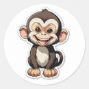 Buscar monkey pegatinas Adorable