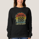 Buscar 1981 sudaderas Clásico