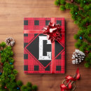 Buscar rojo negro papel de regalo Para él