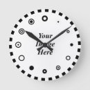 Buscar esfera relojes de pared Blanco