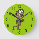 Buscar mono divertido relojes de pared Monos
