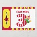 Buscar payasos de circo invitaciones Niños