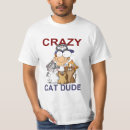 Buscar gato loco camisetas Tipo