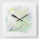 Buscar loro relojes de pared Azul