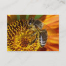 Buscar abeja dulce tarjetas de visita Colmena