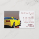Buscar auto body tarjetas de visita Detalle