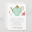 Buscar fiesta del té tarjetas Elegante