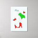 Buscar mapa de europa lienzos Italia