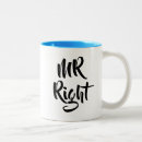 Buscar mr right tazas Boda