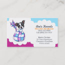 Buscar perrito azul tarjetas de visita Perrera