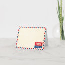 Buscar correo aéreo tarjetas Rojo