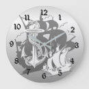 Buscar pirata relojes de pared Vela