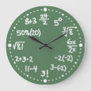 Buscar matemáticas relojes de pared Matemático
