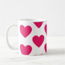Buscar fucsia tazas Blanco
