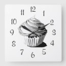 Buscar cupcake relojes de pared Magdalena