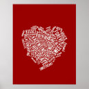 Buscar corazón rojo posters Amar