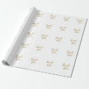 Buscar adultos papel de regalo Negro y oro