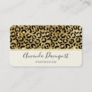 Buscar piel leopardo tarjetas de visita 9 º piel