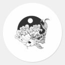 Buscar yin yang koi pegatinas Cartón