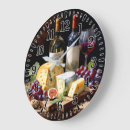Buscar queso relojes de pared Uvas