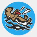 Buscar nutrias pegatinas Adorable