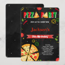 Buscar de pizza invitaciones Cualquier niño