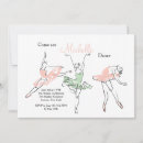 Buscar ballerina party invitaciones General y unisex