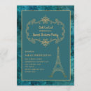 Buscar fiesta de la torre eiffel invitaciones Dulces 16