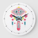 Buscar arte tribal relojes de pared Diamantes