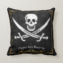 Buscar bandera pirata cojines Jolly roger