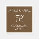 Buscar color marrón servilletas Prometida