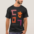 Buscar palabra escrita camisetas Corea
