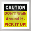 Buscar precaución posters Signo de precaución