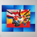 Buscar corazón geométrico posters Moderno