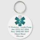 Buscar alergias alertas médicas llaveros Cadena de claves