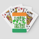 Buscar suerte barajas de cartas Irlandés