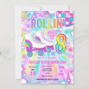 Buscar patinaje sobre ruedas invitaciones Fiesta de roller rink