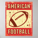 Buscar fútbol americano posters Retro