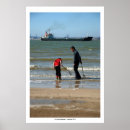 Buscar playa de normandía posters Barco