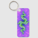Buscar dragon rectangulares llaveros Cadena de claves