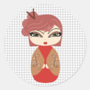 Buscar kokeshi doll pegatinas Kimono