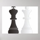Buscar piezas de ajedrez posters Reina