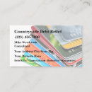 Buscar alivie tarjetas de visita Alivio