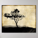Buscar silueta artística posters Árbol