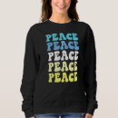 Buscar pacifista sudaderas Hippie