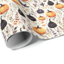 Buscar calabazas otoño de papel de regalo Halloween