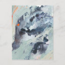 Buscar pintura abstracta azul postales Moderno