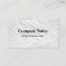 Buscar arrugado tarjetas de visita Elegante